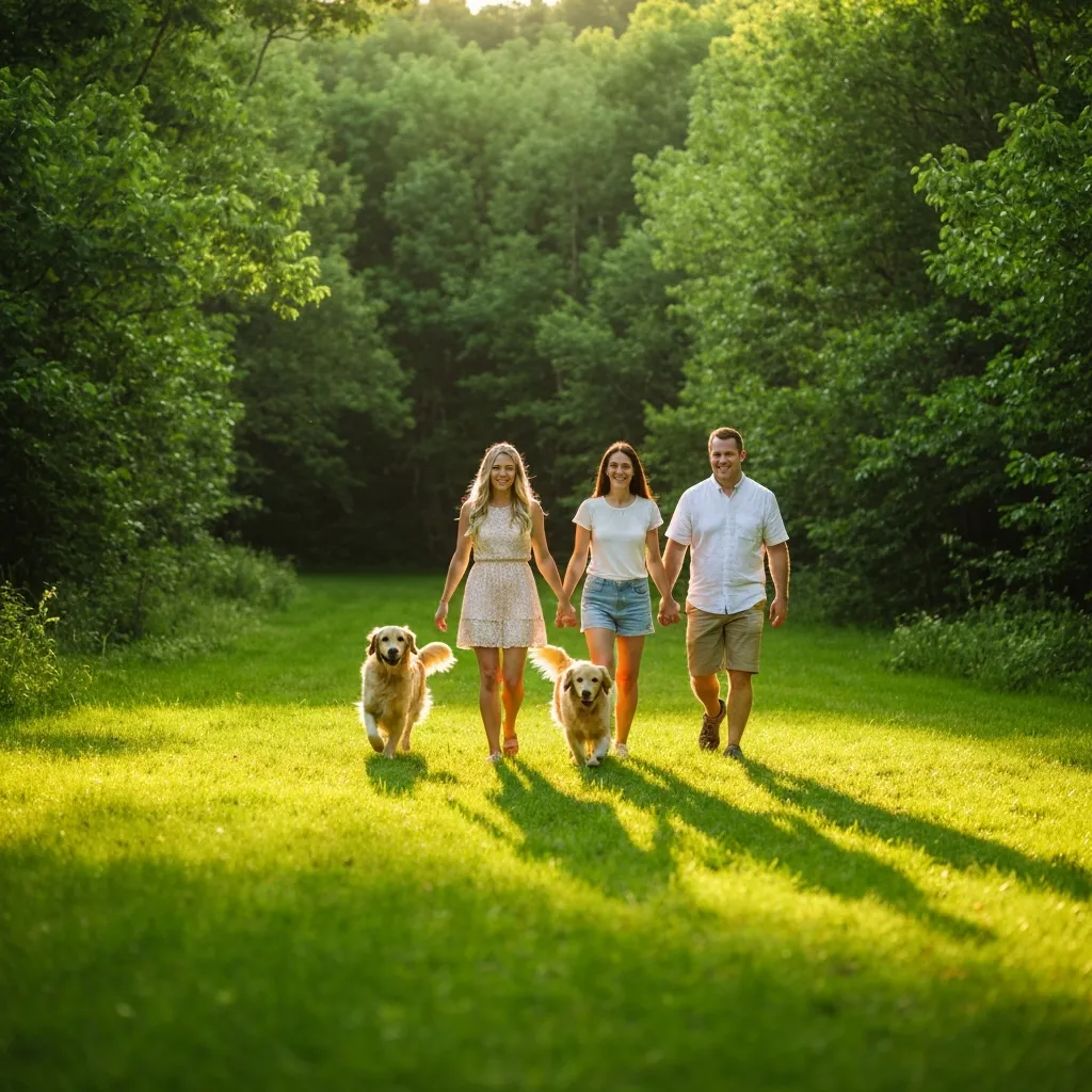 Perhekuvaus luonnossa